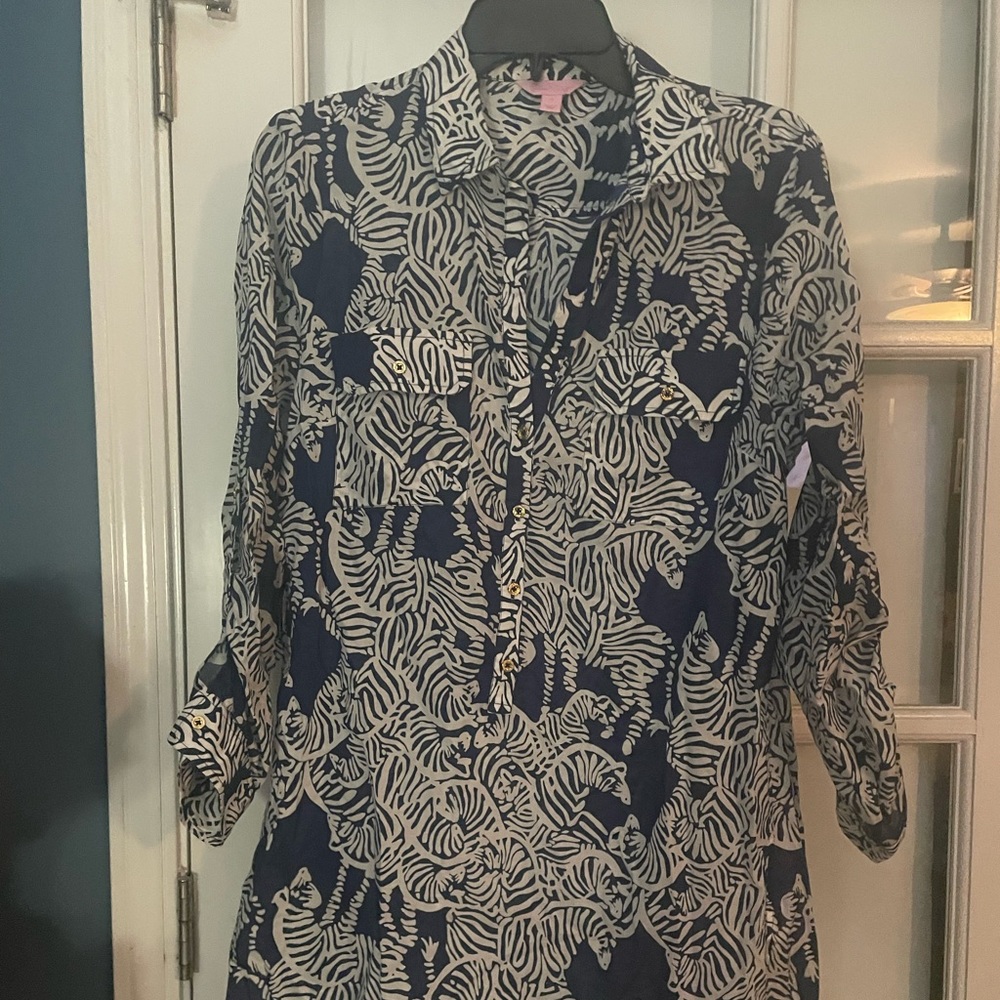 Lilly Pulitzer beach cover up